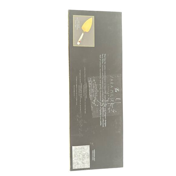 Sara Miller Portmeirion Geese Cake Server Festive Christmas New In Gift Box - Picture 12 of 12